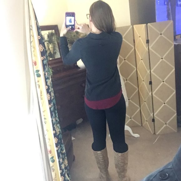 Express Button Down Blouse - Picture 9 of 9